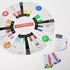 بازی فکری مونوپولی دیجیتال MONOPOLY REVOLUTION به همراه دستگاه کارت خوان -اسباب بازی